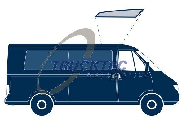 02.54.056 TRUCKTEC AUTOMOTIVE Guarnizione tettuccio apribile ▷ AUTODOC  prezzo e recensioni