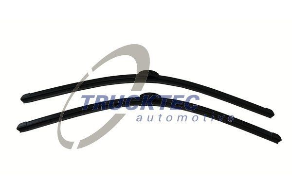 TRUCKTEC AUTOMOTIVE 02.58.411 Wiper blade 650/650 mm Front, for left-hand drive vehicles, 26/26 Inch