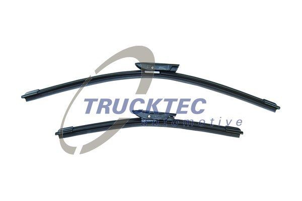 TRUCKTEC AUTOMOTIVE 02.58.430 Wiper blade 500/350 mm Front, for left-hand drive vehicles, 20/14 Inch