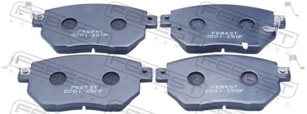 FEBEST Front Axle Height: 66mm, Thickness: 15mm Brake pads 0201-Z50F buy