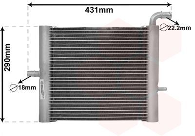 VAN WEZEL Radiator, engine cooling 02012701 for LAND ROVER RANGE ROVER, DISCOVERY