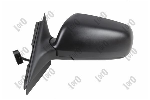 ABAKUS 0214M01 Wing mirror Left, grey, primed, Electric, Blue-tinted, Plan, Heatable, for left-hand drive vehicles