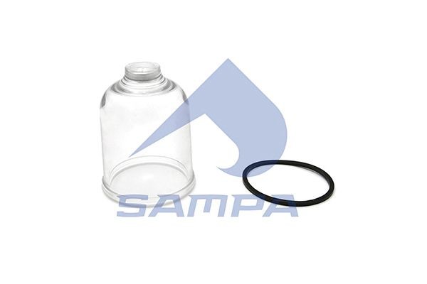 022.384 SAMPA Schauglas, Handförderpumpe MAN F 2000