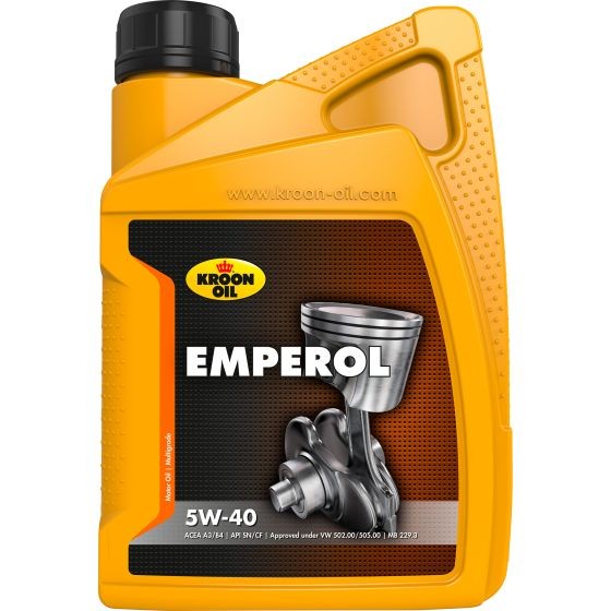 Engine oil 02219 KROON OIL Emperol 5W-40, 1l, Part Synthetic Oil