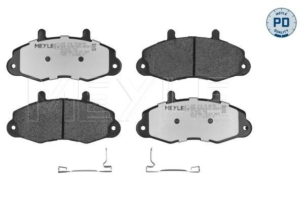 Ford TRANSIT Disk pads 8582704 MEYLE 025 214 7018/PD online buy