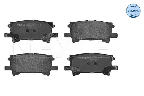 Lexus NX Disk brake pads 8583069 MEYLE 025 239 6715 online buy