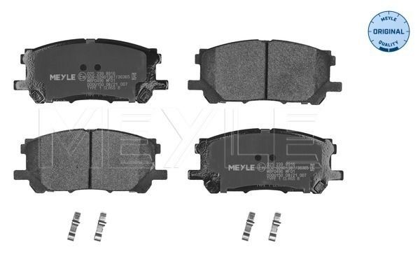 Lexus RX Set of brake pads 8583080 MEYLE 025 239 8916 online buy