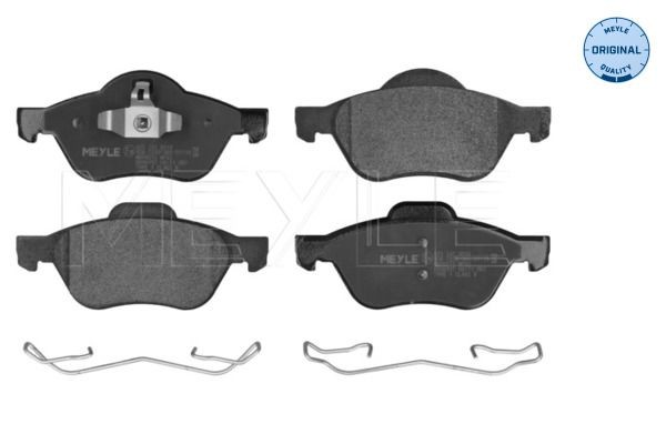 Renault TWINGO Set of brake pads 8583253 MEYLE 025 245 3518 online buy