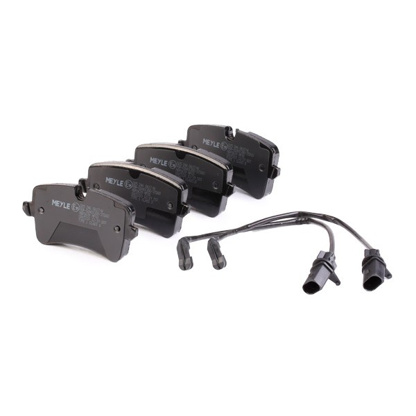 0252460617W Disc brake pads MEYLE MBP0639 review and test