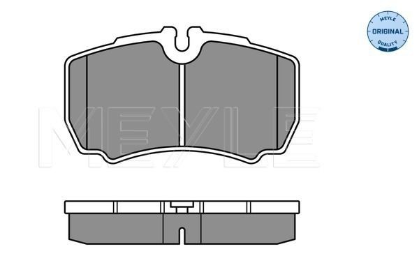 Original MEYLE MBP0719 Disc pads 025 291 2320 for IVECO Daily