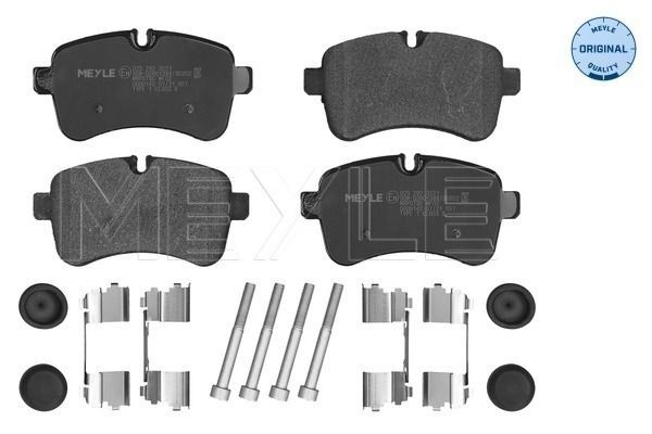 29232 MEYLE ORIGINAL Quality, Rear Axle, prepared for wear indicator, excl. wear warning contact, with anti-squeak plate Height: 72,6mm, Width: 141,1mm, Thickness: 21mm Brake pads 025 292 3221 buy