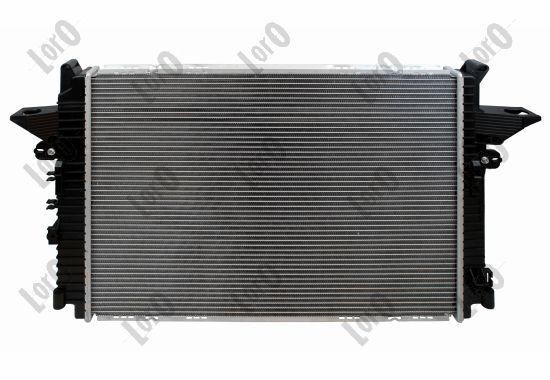 ABAKUS 027-017-0001-B Engine radiator Aluminium, for vehicles with diesel engine, 603 x 502 x 42 mm, Brazed cooling fins