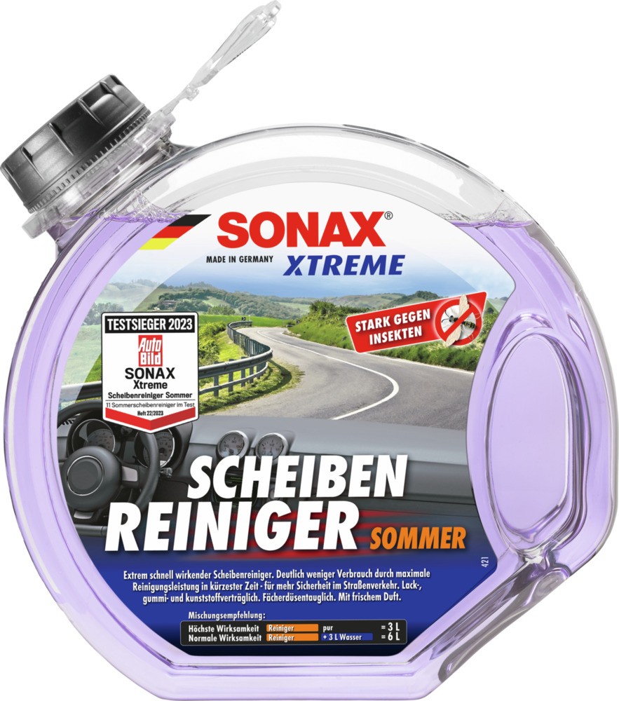 SONAX XTREME 02724000 Windscreen washer fluid BMW 3 Saloon (E46) 316 i 115 hp Petrol 2005