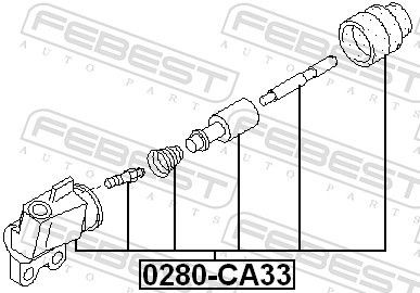 0280A33 Slave Cylinder FEBEST 0280-A33 review and test