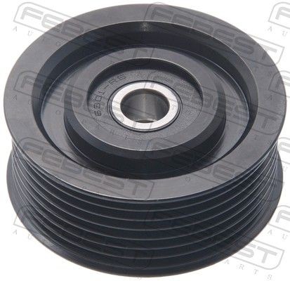 Original 0288-Z12 FEBEST Deflection / guide pulley, v-ribbed belt experience and price
