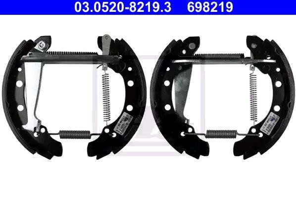 03052082193 Brake Set, drum brakes ATE 03.0520-8219.3 review and test
