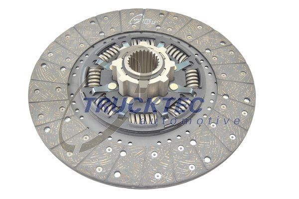TRUCKTEC AUTOMOTIVE 03.23.117 Kupplungsscheibe für VOLVO FMX LKW in Original Qualität