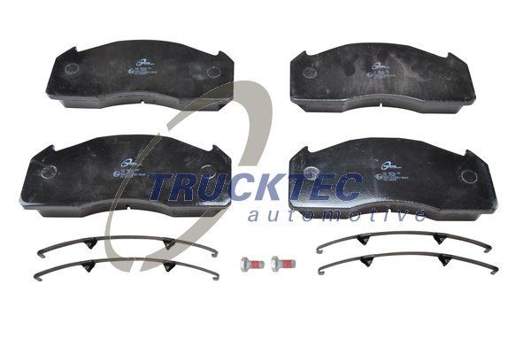 TRUCKTEC AUTOMOTIVE Rear Axle, Front Axle, excl. wear warning contact Brake pads 03.35.033 buy