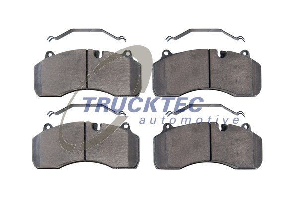 TRUCKTEC AUTOMOTIVE Rear Axle, Front Axle, excl. wear warning contact Brake pads 03.35.116 buy
