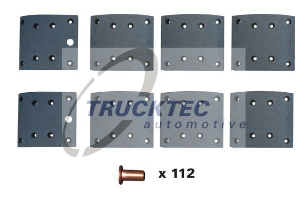 TRUCKTEC AUTOMOTIVE 03.35.122 Brake Lining Kit, drum brake 2759926