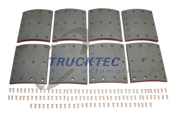 TRUCKTEC AUTOMOTIVE Brake Lining Kit, drum brake 03.35.124 buy