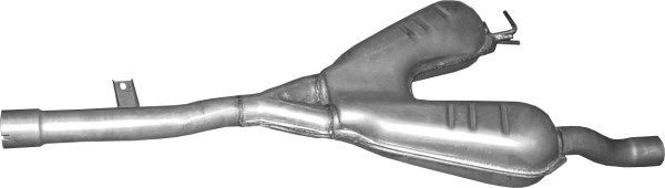 Original POLMO Middle exhaust pipe 03.38 for BMW 5 Series