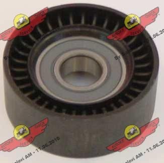 AUTOKIT 03.80958 Deflection / guide pulley, v-ribbed belt PEUGEOT RIFTER in original quality