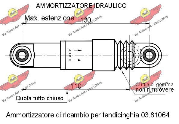 AUTOKIT Deflection / Guide Pulley, v-ribbed belt 03.81066 for ALFA ROMEO 159, BRERA, SPIDER