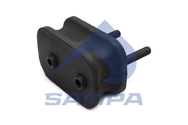 SAMPA 030.090 Engine mount SBR (Styrene butadiene rubber), 143,5 mm 62 mm