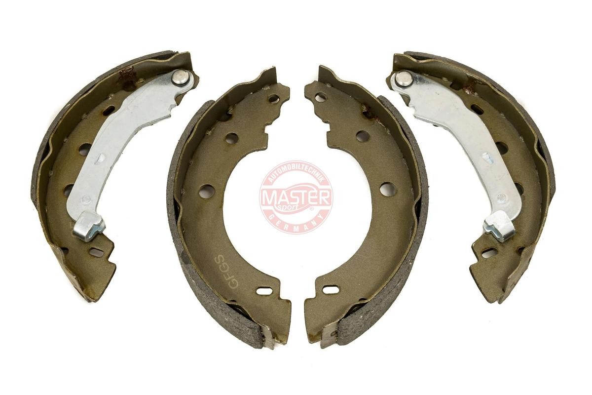 03013703502-SET-MS MASTER-SPORT Drum brake pads SAAB Rear Axle, Ø: 203 x 39 mm