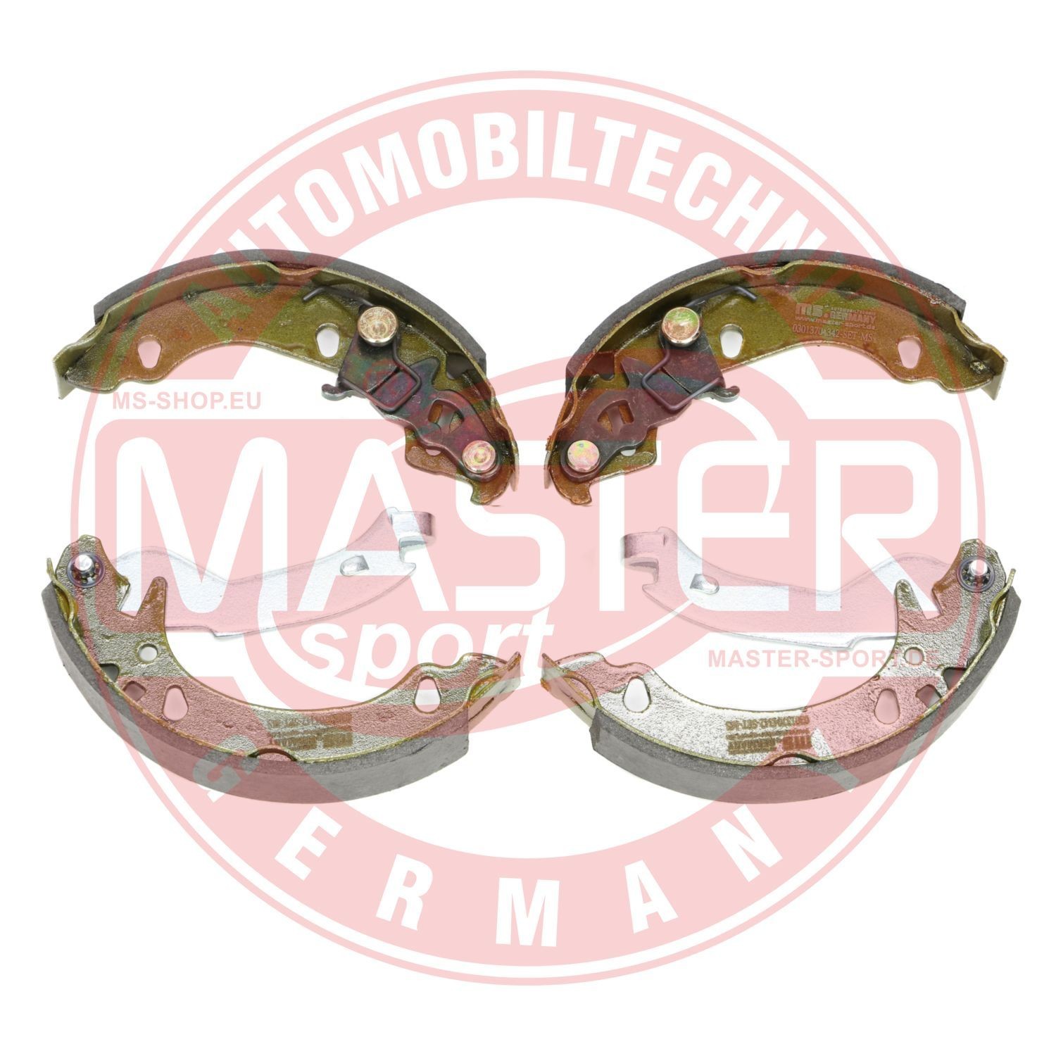 Fiat UNO Drum brake pads 8599749 MASTER-SPORT 03013704342-SET-MS online buy