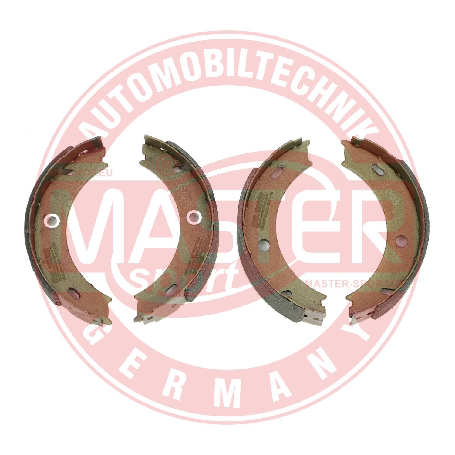 03013740152-SET-MS MASTER-SPORT Drum brake pads SAAB Rear Axle, 170 x 40 mm, with accessories