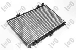 ABAKUS 033-017-0003 Engine radiator Aluminium, 360 x 709 x 23 mm, Manual Transmission