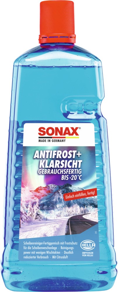 SONAX Antifreeze + clear view 03325410 Windshield washer fluid BMW F30 316 d 116 hp Diesel 2015 price