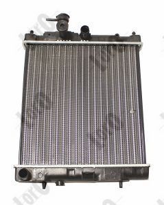 ABAKUS 035-017-0006 Engine radiator Aluminium, 380 x 378 x 34 mm, Manual Transmission