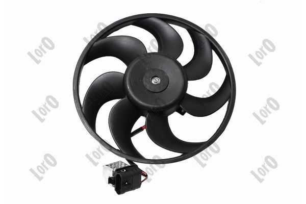 ABAKUS 037-014-0022 Fan, radiator for vehicles with air conditioning, Ø: 312 mm, without radiator fan shroud, with electric motor