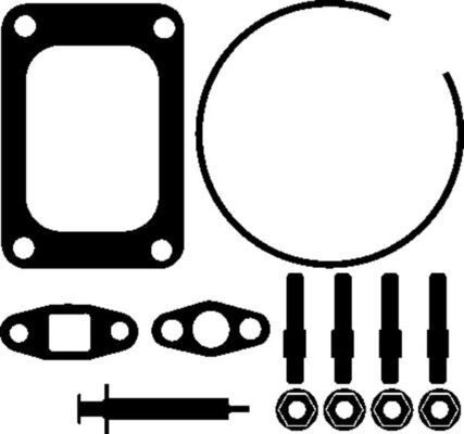 MAHLE ORIGINAL 038 TA 18618 000 Mounting Kit, charger SAAB experience and price