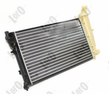 038-017-0016 ABAKUS Radiators PEUGEOT Aluminium, for vehicles without air conditioning, 532 x 322 x 23 mm, Manual Transmission