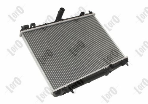 ABAKUS Aluminium, 380 x 538 x 16 mm, Manual Transmission, Brazed cooling fins Radiator 038-017-0034-B buy