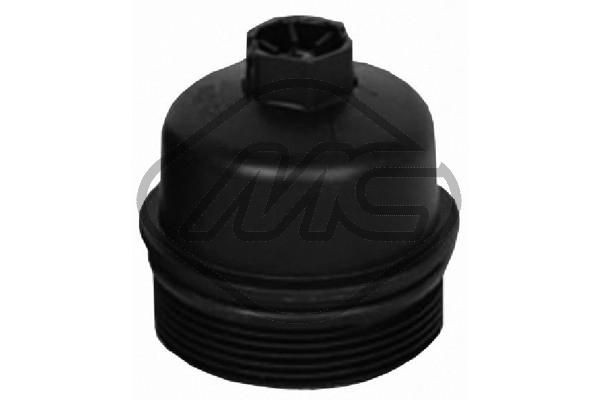 Opel Cover, oil filter housing Metalcaucho 03838 at a good price