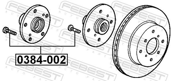 0384002 Wheel Stud FEBEST 0384-002 review and test