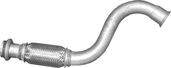 POLMO 04.12 Exhaust Pipe Front, from catalytic converter to front muffler