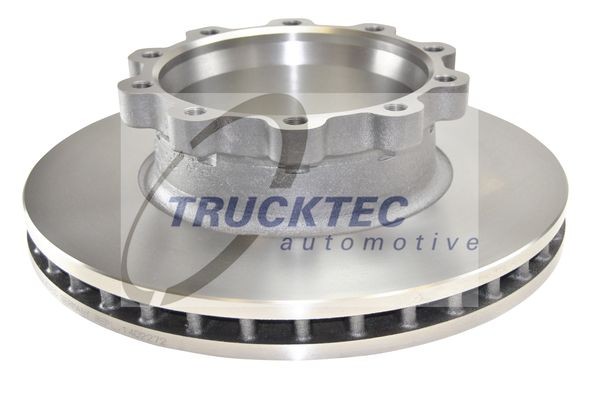TRUCKTEC AUTOMOTIVE 04.35.080 Brake disc Rear Axle, Front Axle, 430x45mm, 10x237, internally vented