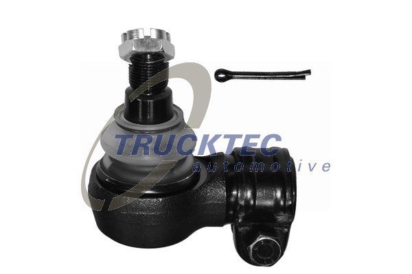 TRUCKTEC AUTOMOTIVE Cone Size 26 mm, at steering cylinder, Front Axle Cone Size: 26mm, Thread Type: with right-hand thread, Thread Size: M24 x 1,5, M26 x 1,5 Tie rod end 04.37.010 buy