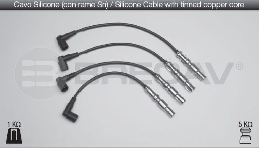 Ignition Cable Kit 04.530 3 Touring (E46) 320d 150hp 110kW MY 2004