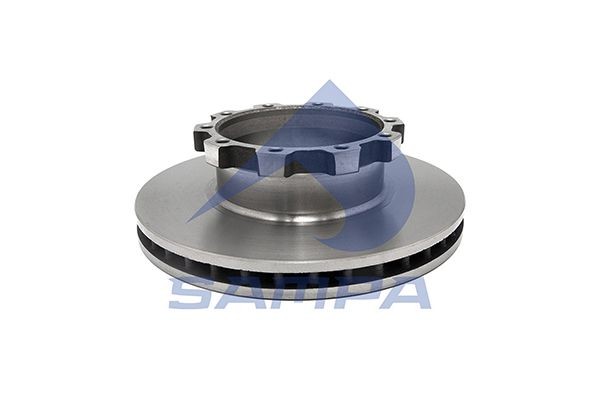 SAMPA Front Axle, Rear Axle, 430x45mm, 10x237, internally vented Ø: 430mm, Num. of holes: 10, Brake Disc Thickness: 45mm Brake rotor 041.073 buy