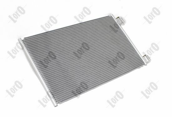 ABAKUS 042-016-0030 Air conditioning condenser without dryer, Aluminium, 605mm