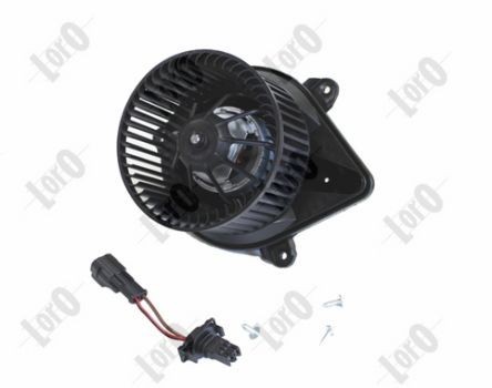 ABAKUS 042-022-0001 Interior Blower for vehicles with air conditioning, for left-hand drive vehicles