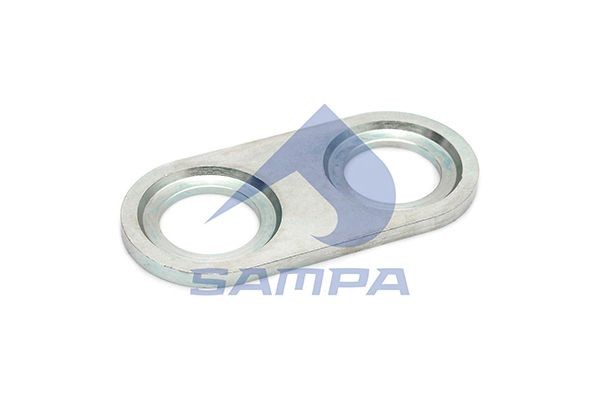 SAMPA 042.284 Halteblech, Bremsbackenbolzen für SCANIA 4 - series LKW in Original Qualität