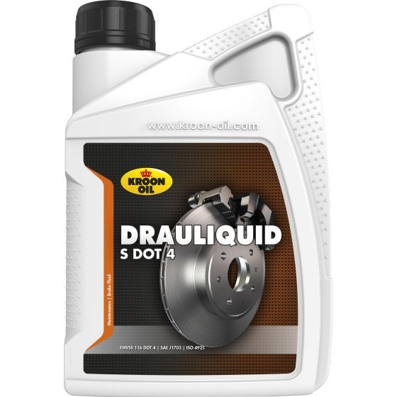 G.A.C. MOBYLETTE Bremsflüssigkeit 1l KROON OIL DRAULIQUID-S, DOT 4 04206